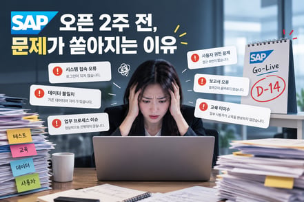 SAP 오픈 2주 전, 문제가 쏟아지는 이유
