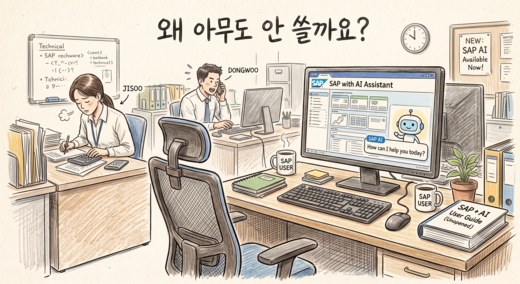 SAP에 AI를 붙였는데, 왜 아무도 안 쓸까요?