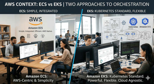 AWS 컨테이너 서비스 비교 :&nbsp;ECS vs EKS 中 어떤 것을 선택해야 할까?